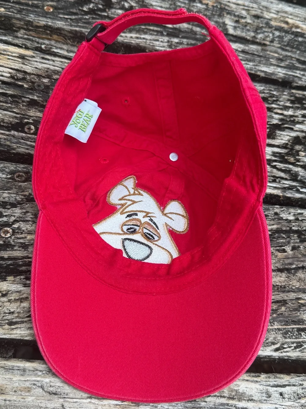 JELLYSTONE PARK Camp Resort Embroidered Boo Boo Adjustable Youth Baseball Cap P1